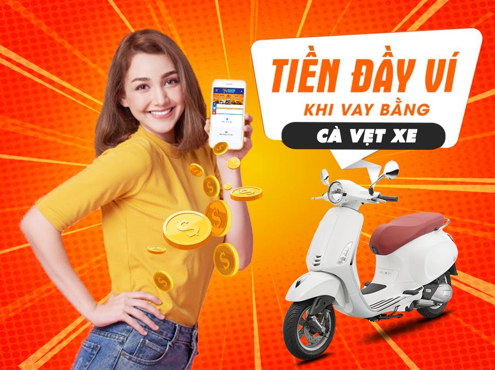 Vay tiền bằng Cavet xe online, lãi suất thấp